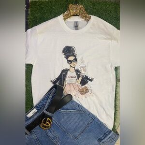 BRAND NEW WITH TAGS The Girl Graphic T-Shirt